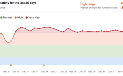 Understanding Google Search Volatility